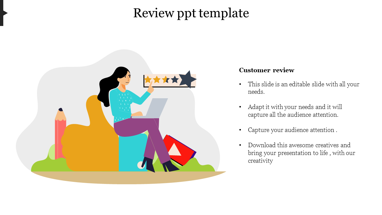 review ppt template
